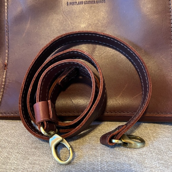 Portland Leather Goods Medium Crossbody Tote - Picture 11 of 14